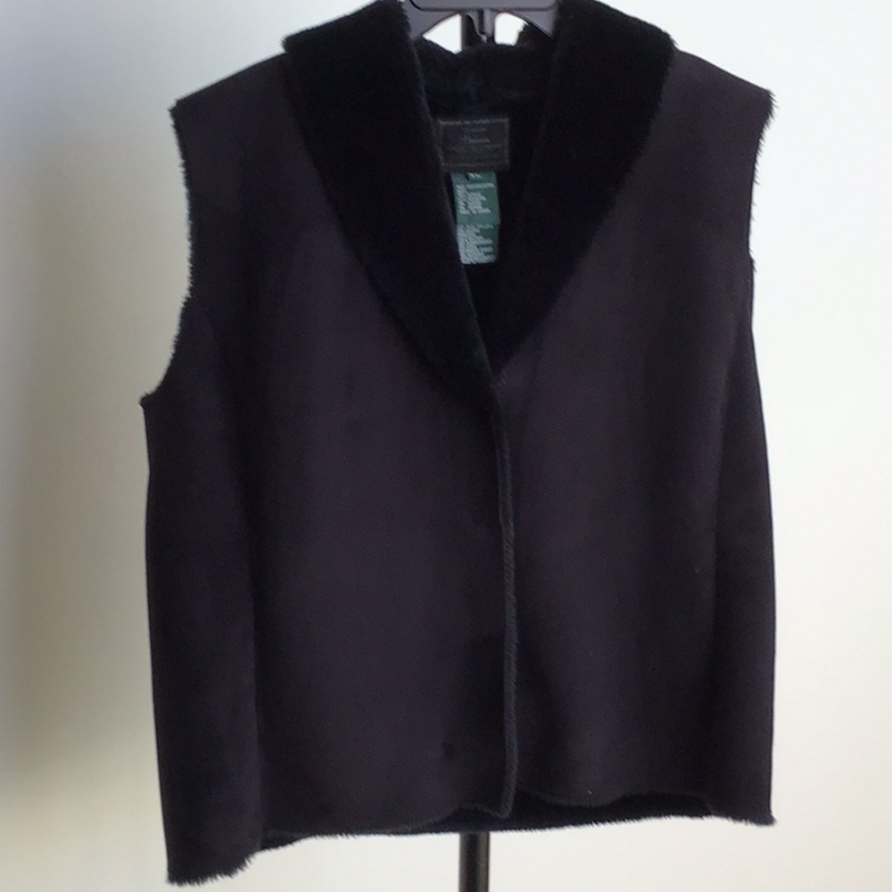 Lauren by Ralph Lauren faux shearling Vest